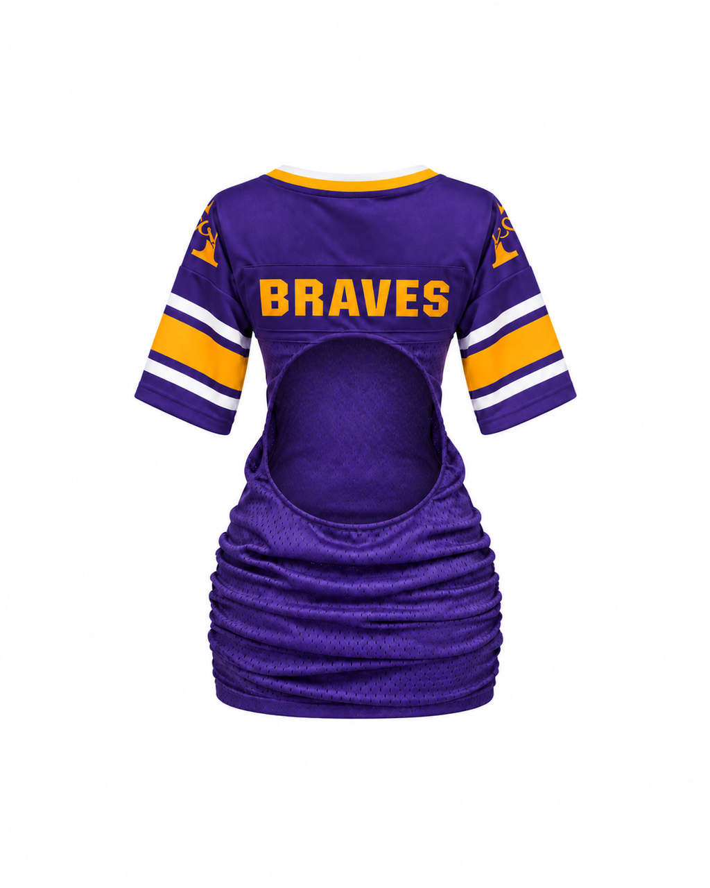 Open-Back Jersey Dress