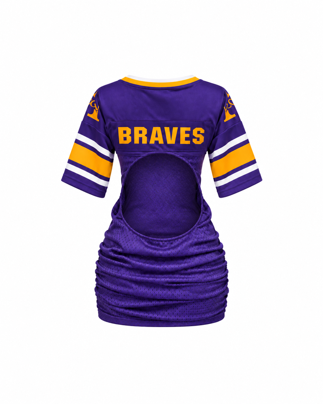 Open-Back Jersey Dress