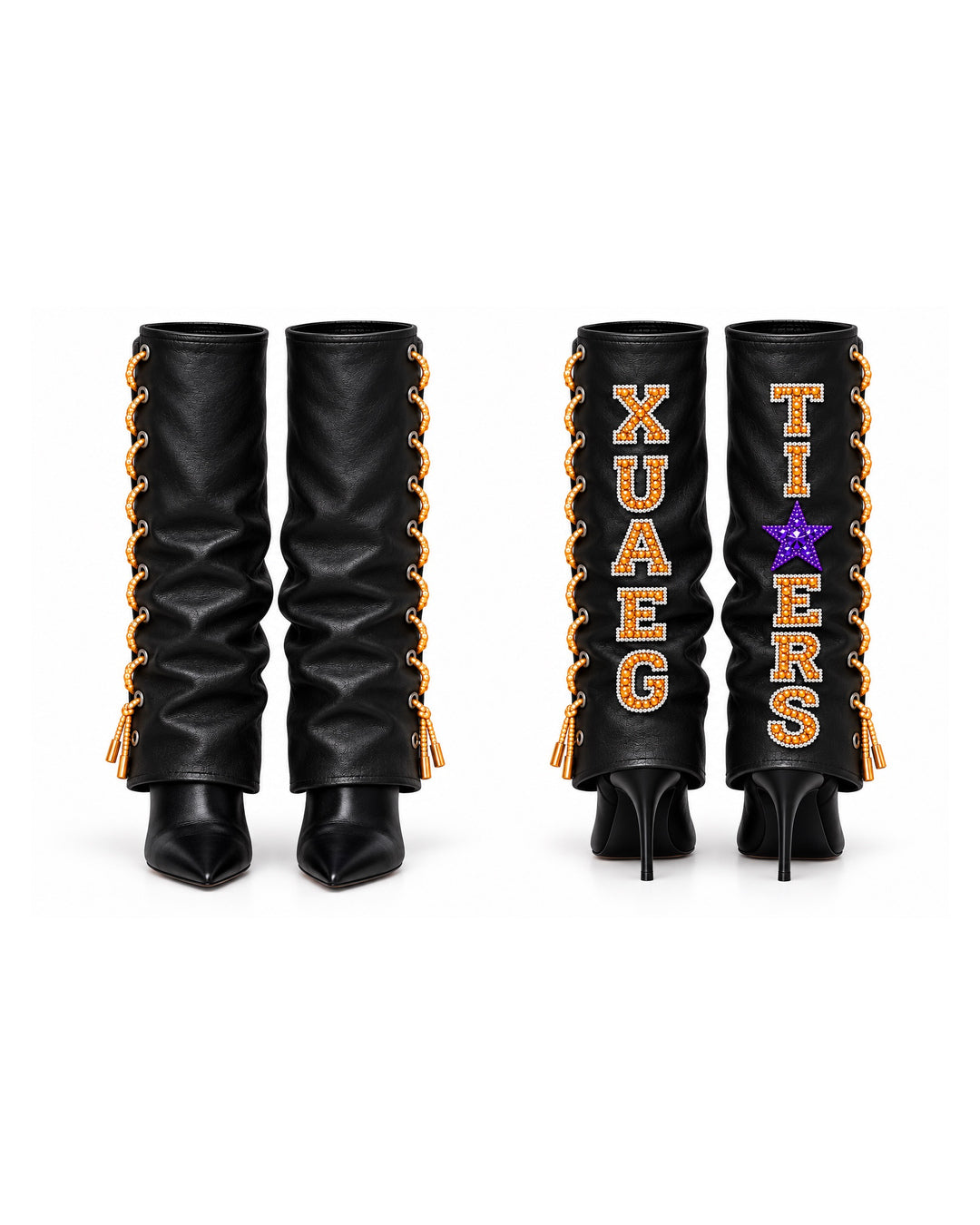 Letter Boot Sleeves